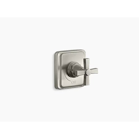 Kohler Pinstripe Pure Volume Control Trim K-T13174-3A-BN